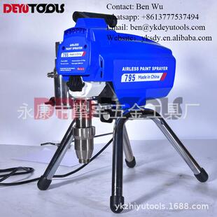 795多功能柱塞电动高压无气喷涂机乳胶漆涂料油漆家用喷漆机