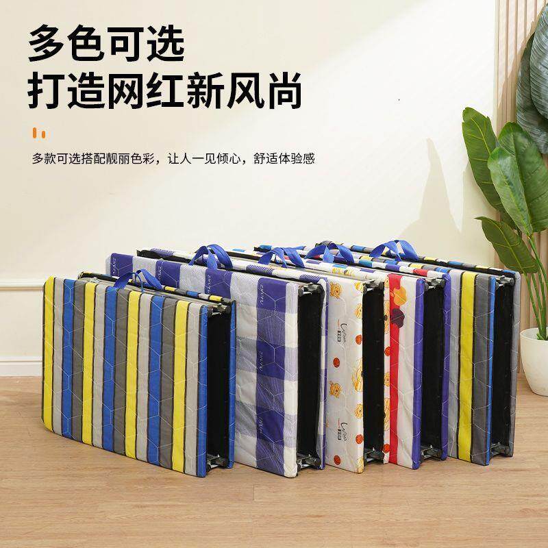 折床单人床办公室午休用午HBM睡简易人便携出租家屋叠陪护铁床厂