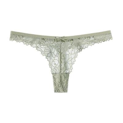 5 PCS/SET Sexy Women's Thongs Transparent Women Panties
