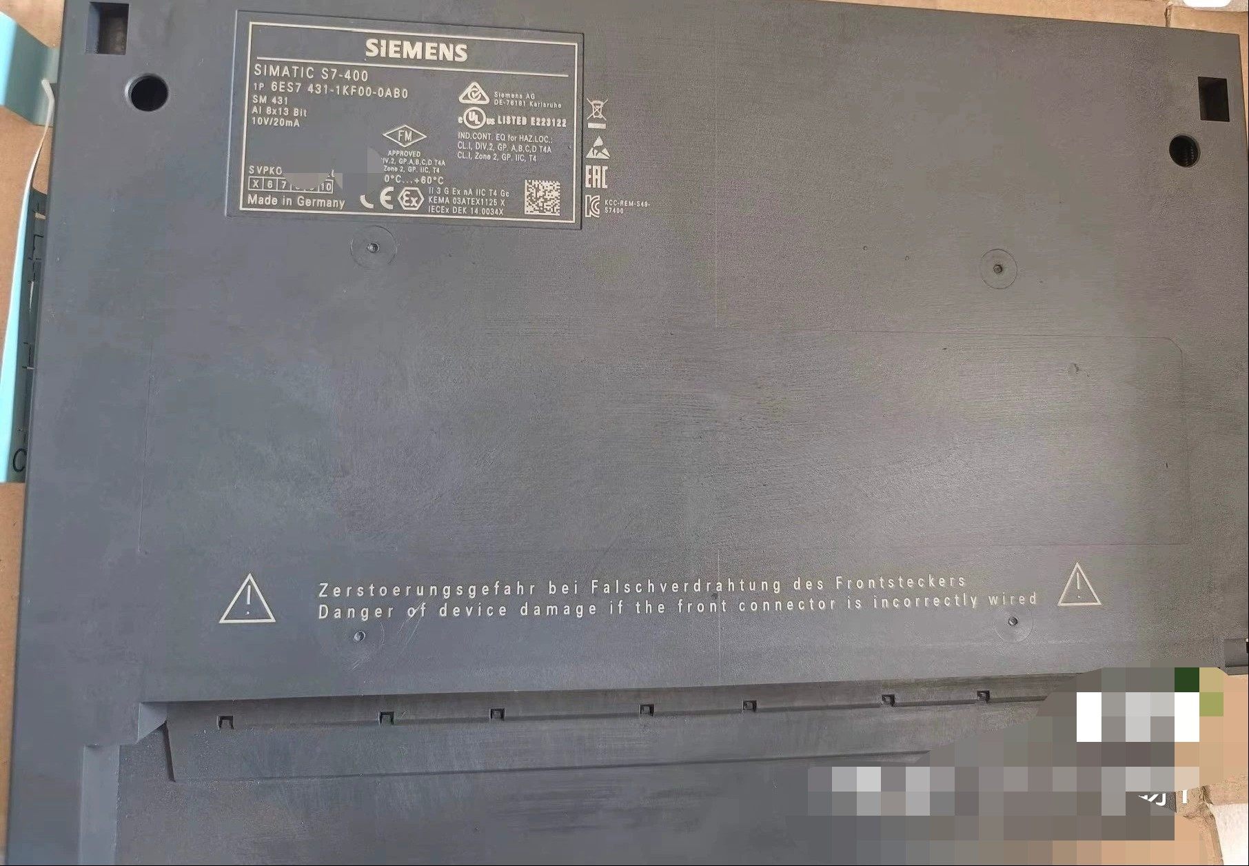 6ES7431-1KF00-0AB0 西门子裸机99新。