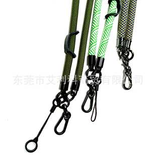 产业用10mm手机挂绳涤纶绳包芯绳可调节手机挂绳手机斜跨绳吊牌绳