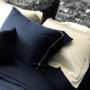 高档意式极简风100s天丝棉四件套亲肤裸睡绝美意境经典床笠床品