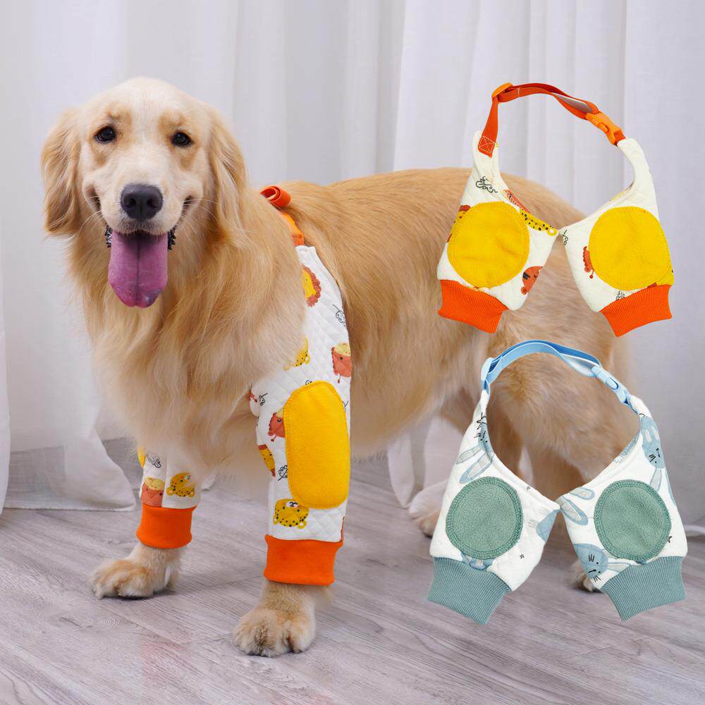 宠它狗狗护肘关节套狗狗前腿保护套宠物护膝金毛大狗防风护肘衣