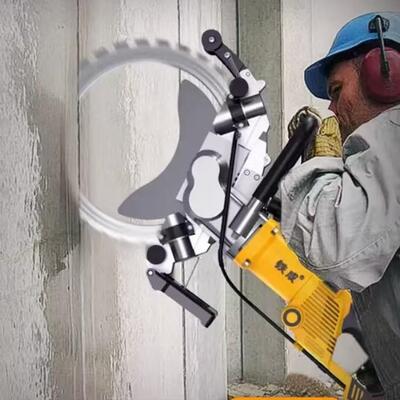 铁成环锯切墙机大功率无混刷高频QRR机凝土切割8铁成环锯AC500