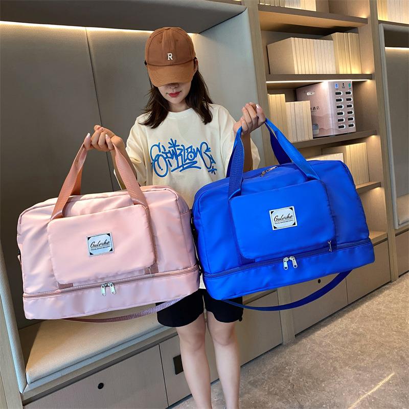 旅行包女折叠大容量轻便手提行李袋孕妇待产包防水便携运动健身包