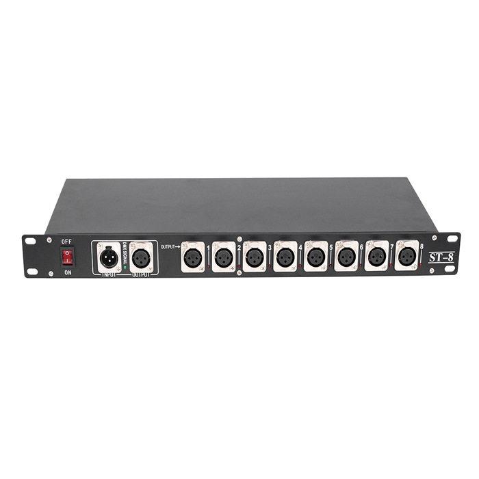 舞台灯光信号放大强器dmx512无线收发器信号分配器光束帕灯收发器