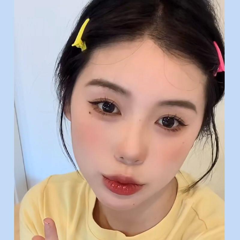 8对装 超小号迷你鸭嘴夹彩色碎发夹少女可爱顶夹刘海夹侧边夹对夹
