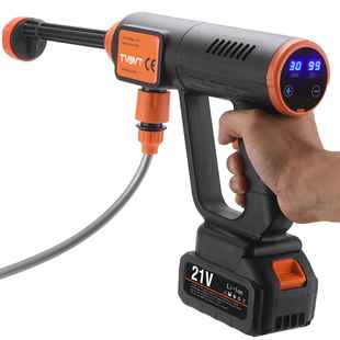 265无用线洗车机高压水枪家洗车神无刷器强电力增压充电锂池水枪