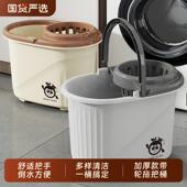 拖把桶带滑轮加厚洗拖把桶长方形墩布拖布桶老式 拖地桶家用地拖桶