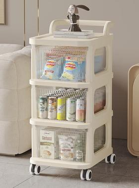 手车推220008置架家式用抽屉多功能整理箱多层可移动杂物柜整理收