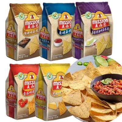 Tortilla Chips MISSION麦西恩玉米脆 玉米片 Corn Chips健康零食