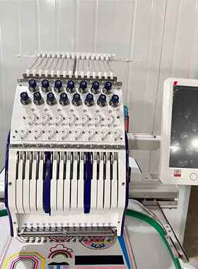 1501叶20氏22 新款家用马头1501CT机电单脑绣花机1头5针家用工业