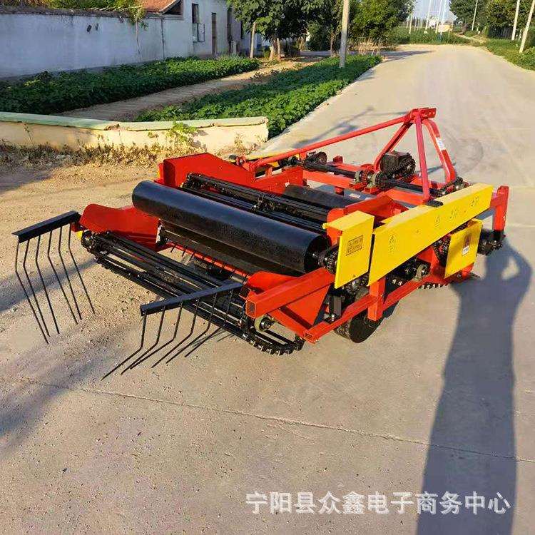 山东家用花生收割机平地起垄都可用2022新款花生出土机大蒜收获机