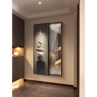 镜石来转隐藏式拉全身挂画隐形卧室穿衣镜装20231101饰画玄关镜子