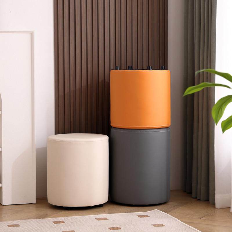 家用墩子板凳化妆凳沙发凳入户门口换鞋凳商用凳子服装店皮圆凳软,住宅家具,矮凳,淘宝优惠券,粉丝福利购,淘宝优惠卷