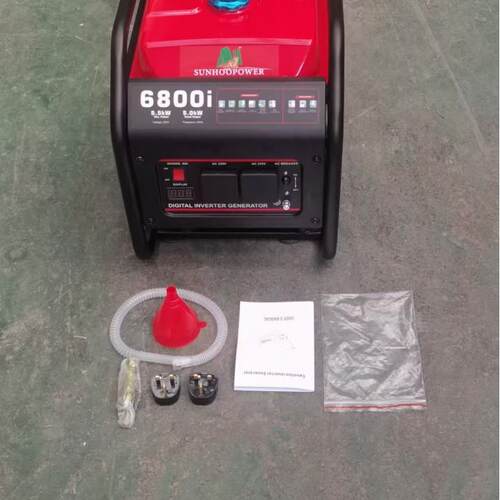 汽油变频发电机6KW5KW220V家用商用户外便携供电大功率小型