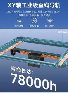 K面LP1高速3打KLP1机自动调平线轨高精度家印用桌级FDMD3d打印机