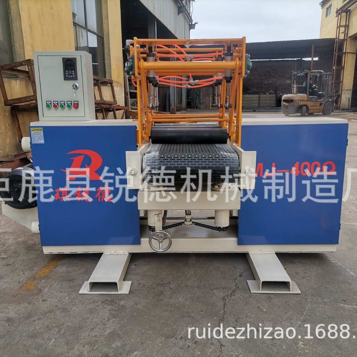 木工卧式带锯机木工数控卧式锯重型数控卧式带锯原木木材开料锯床