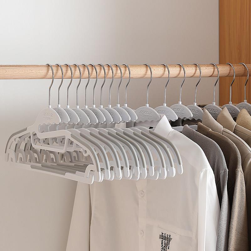 衣架家用衣挂钩晒无痕多功能宿舍学生晾衣服架衣撑撑子防滑衣架子