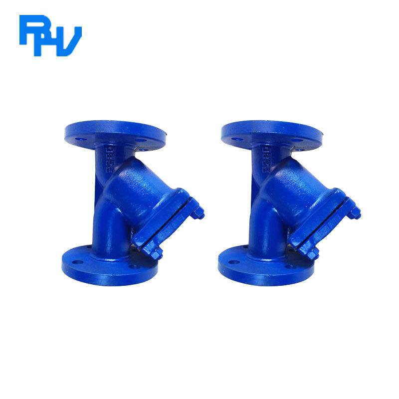 Y型滤器J41H-W16C铸钢器法兰Y型过滤GL4GL41H-161H不锈钢过滤器规