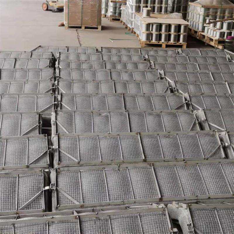 不锈钢波浪形丝网除沫器多种规格气液过滤网W形除雾器水雾