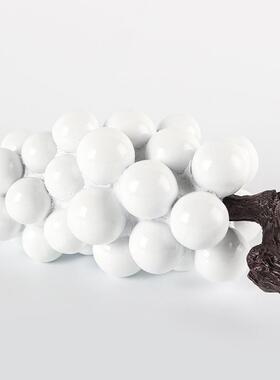 创意水果葡萄摆串样板房售楼酒处民件宿家居客厅柜玄关装JUD饰工