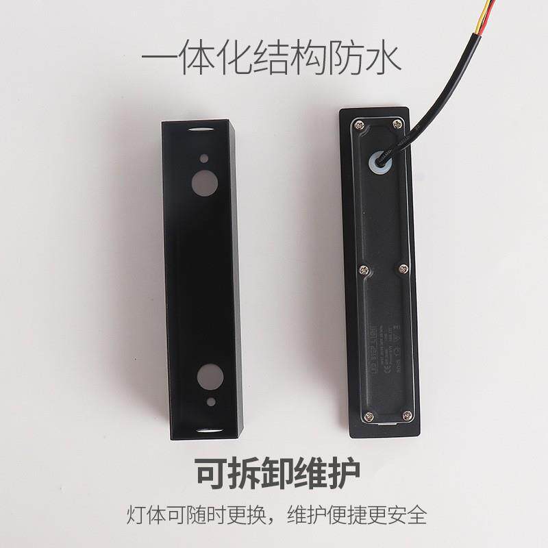 LED地脚灯86型嵌入式防水户外过道小夜灯楼梯踏步阶梯台阶感应灯