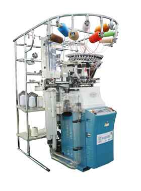 工厂织袜机 3.75''全自动7F织缝翻智能一体袜机 袜子机器织袜机