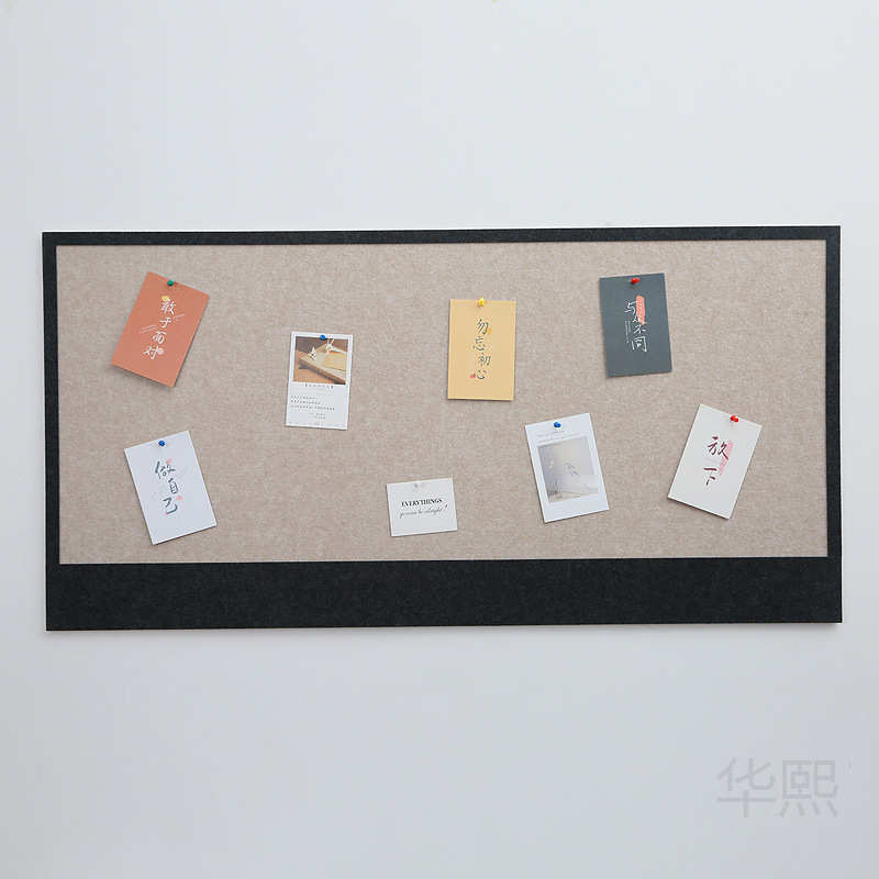 ins软木板留言板创意墙面装饰背景墙照片墙毛毡展示板学生记事板