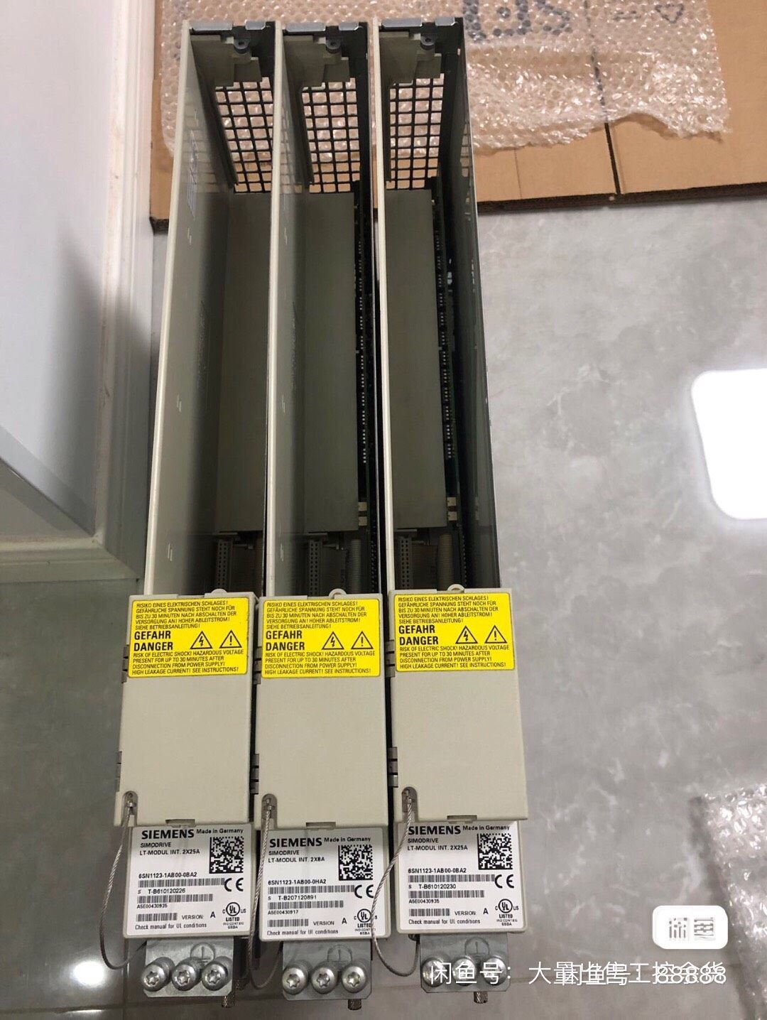 西门子6SN1123-1AB00-0HA2双轴8A成色99新