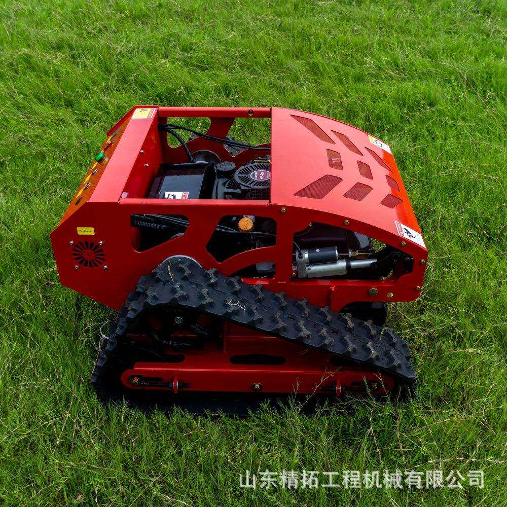 履带遥控割草机全地形自动除草机 家用小型农用器人割草机