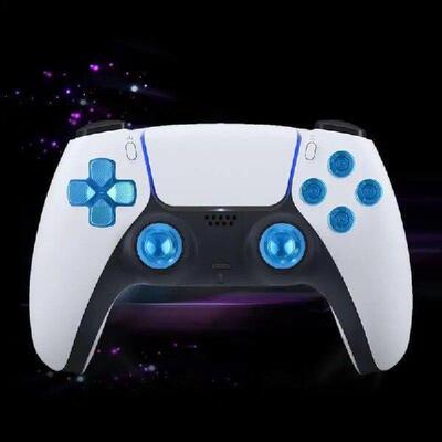Metal Buttons For PS 5 Game Controller Thumb Sticks Repair
