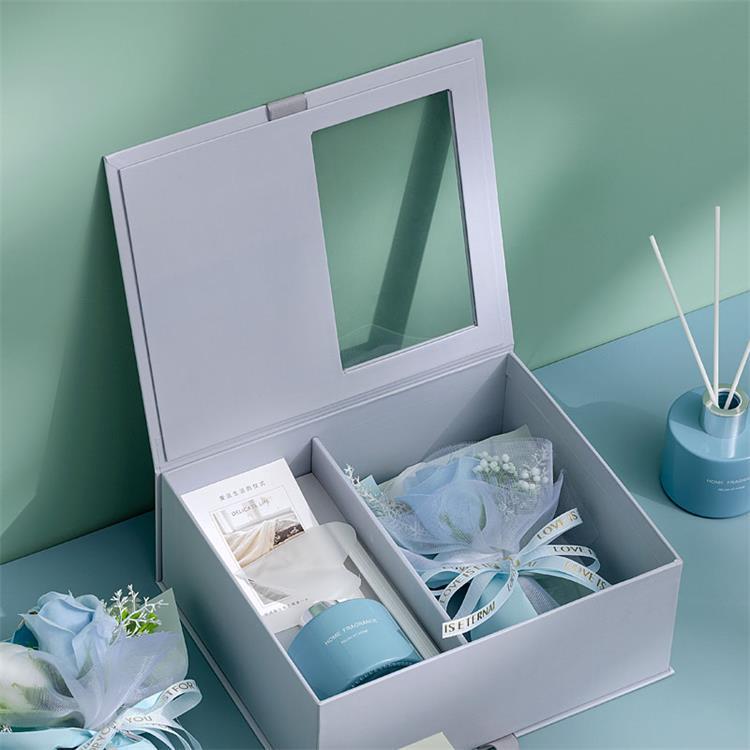 礼盒礼盒仿真花香花香餐桌花艺