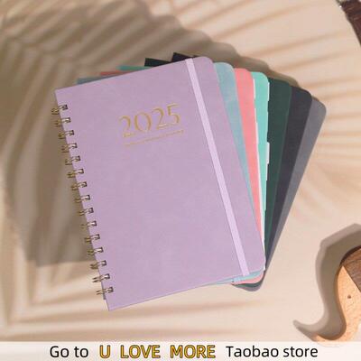 PLANNER 2026 Agenda Portable Weekly Monthly Notebook Agenda