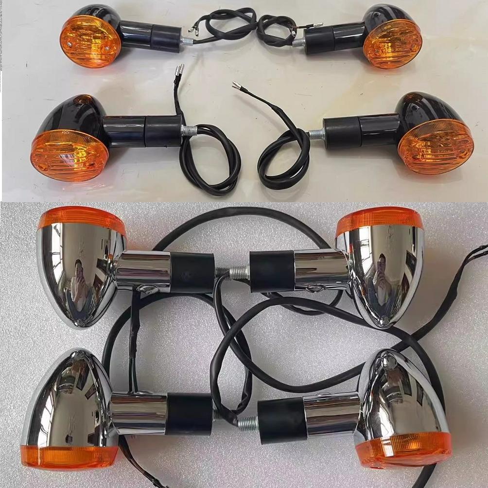 长江650b-2转向灯电镀亮色长江750边三轮侉子摩托车转向灯 转弯灯