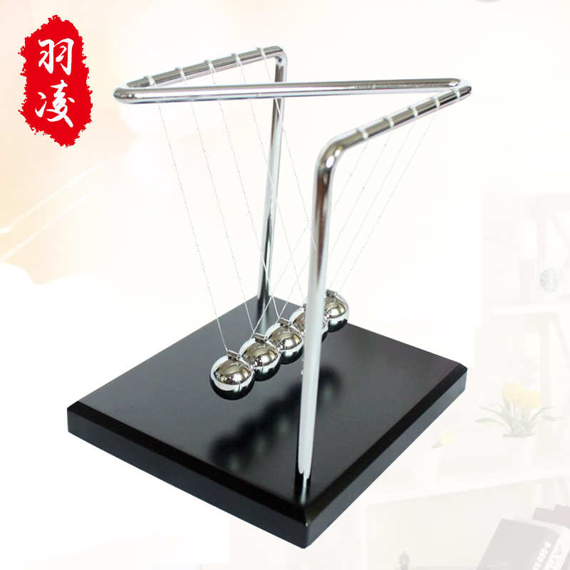 现货新款创意家居办公室摆件牛顿摆球撞球碰碰球模型工艺品批发