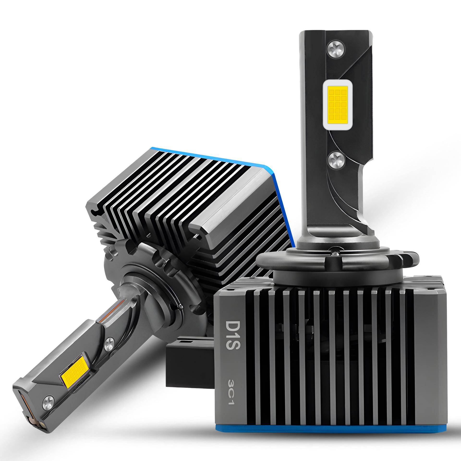 汽车LED大灯D系列 D1SD2SD3SD4SD5D8 双铜管导热led灯前大灯