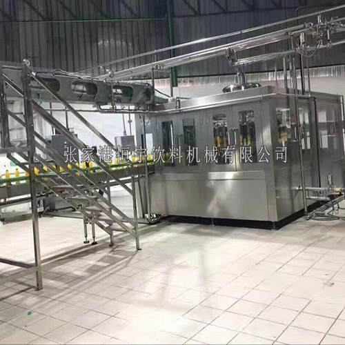 果汁果粒热灌装机蔬果饮料包装线配套厂家果味饮料灌装设备