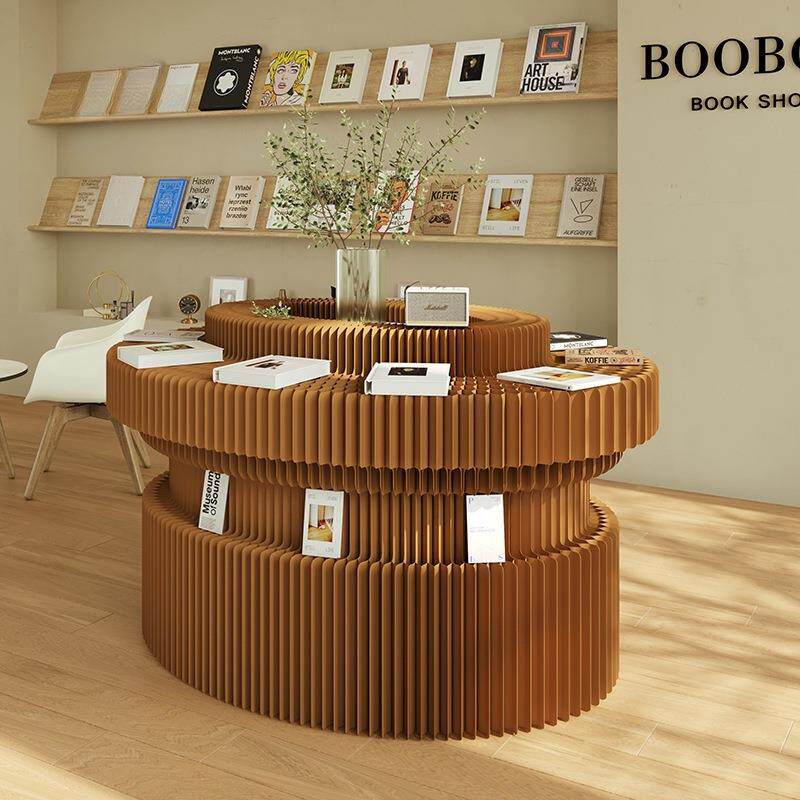 创意设计展架展示台装饰陈列展示柜折叠轻型展会展览台