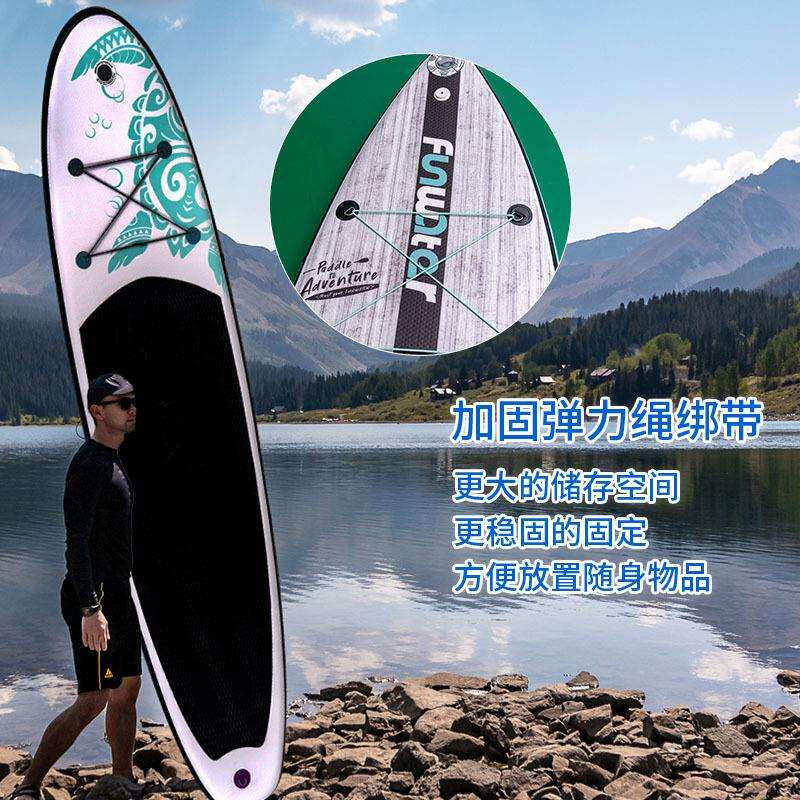 工厂直销现货冲浪板站立式桨板充气式水上浆板竞速