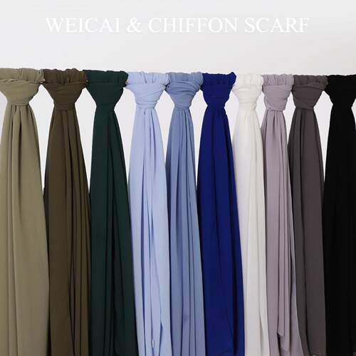 Pearl chiffon scarf womens headscarf 珍珠雪纺围巾女头巾