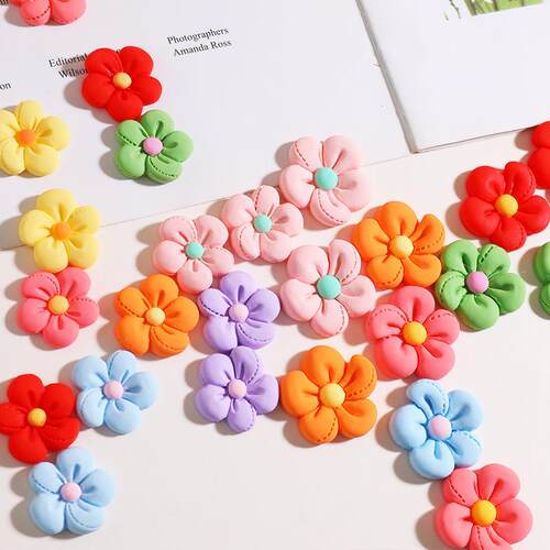 DIY jewelry and accessory small flower cute hair clips, crea