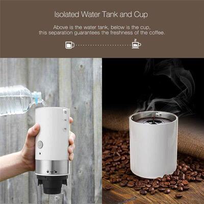 Mini Coffee Machine Hourglass Handheld Espresso Coffee Maker