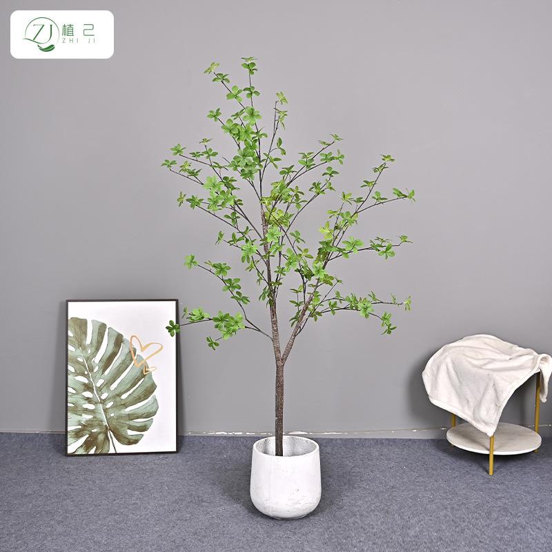 北欧仿真吊钟树假植物室内客厅装饰绿植落地大型马醉木吊钟树厂家