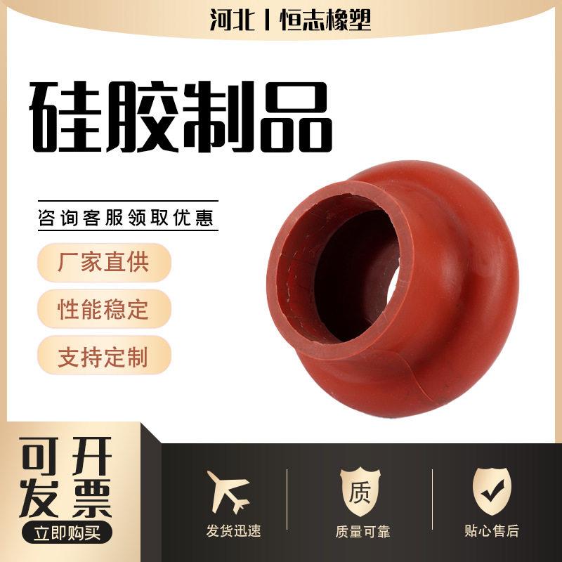 卡箍大口径硅胶软连接鼓肚硅胶管法兰式硅胶软连接管道伸缩软连接