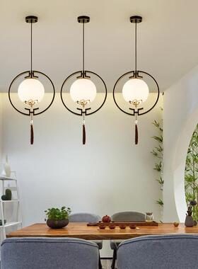 新sy2090中式吊厅灯现代简约中国风头酒楼餐灯茶室单楼间床头小吊