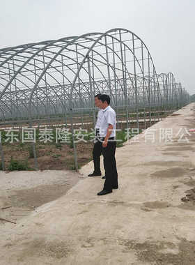 青州一站式服务厂家 薄膜温室大棚承接工程观光温室餐厅生态农业