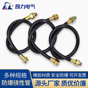 寸现货分4dn15dn20 挠性分1穿bng防爆 6线管金属软管厂家软管连接