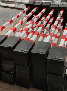 便携式双头PR自锁式斜槽防溜枕木 P43/50/60轨通用橡胶防溜枕木