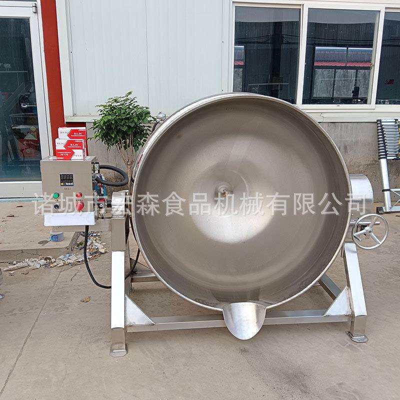 可倾式牛羊肉熬汤锅猪头肉烧鸡熟食卤煮夹层锅酱牛肉不锈钢卤煮锅